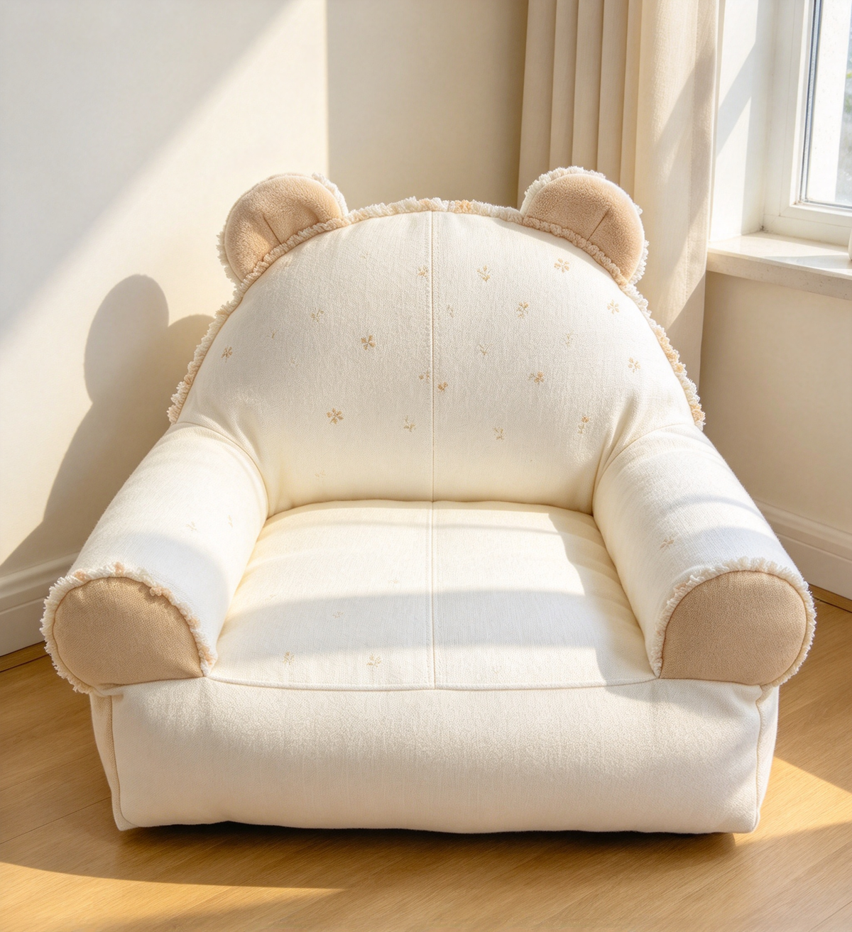 Bear Ear Pet Sofa Bed PDF Sewing Pattern | A3 Printable DIY Couch Bed for Small Dogs and Cats Up to 16.5 lbs