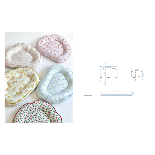 Sewing Tutorial + Cloud Pet Bed Pattern (S–XL) — Beginner-Friendly PDF for Dogs & Cats, Instant Download