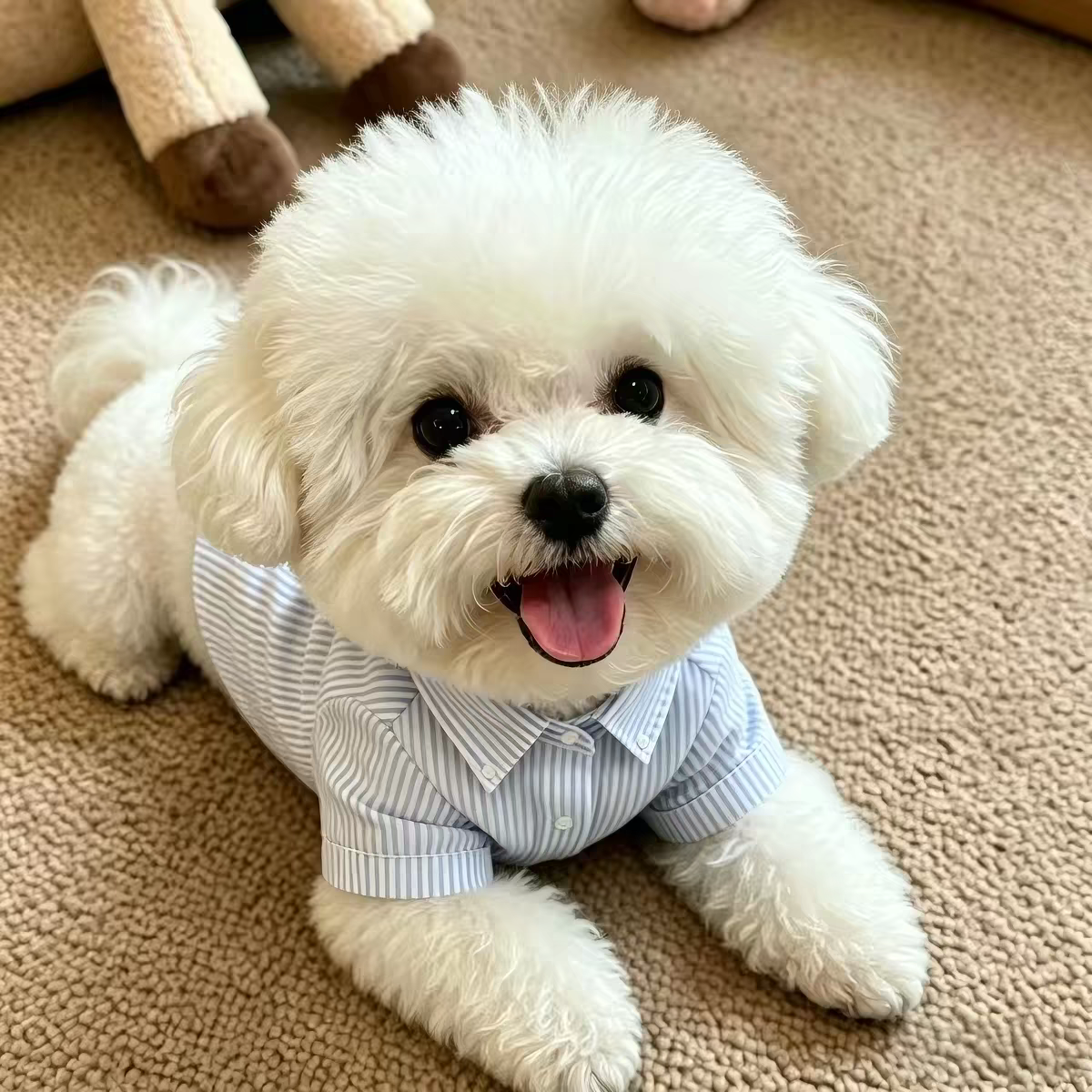 Pet Button-Down Shirt Sewing Pattern with Video Tutorial | A3 Printable PDF | 7 Sizes S-4XL | Dog Cat Formal Casual Shirt