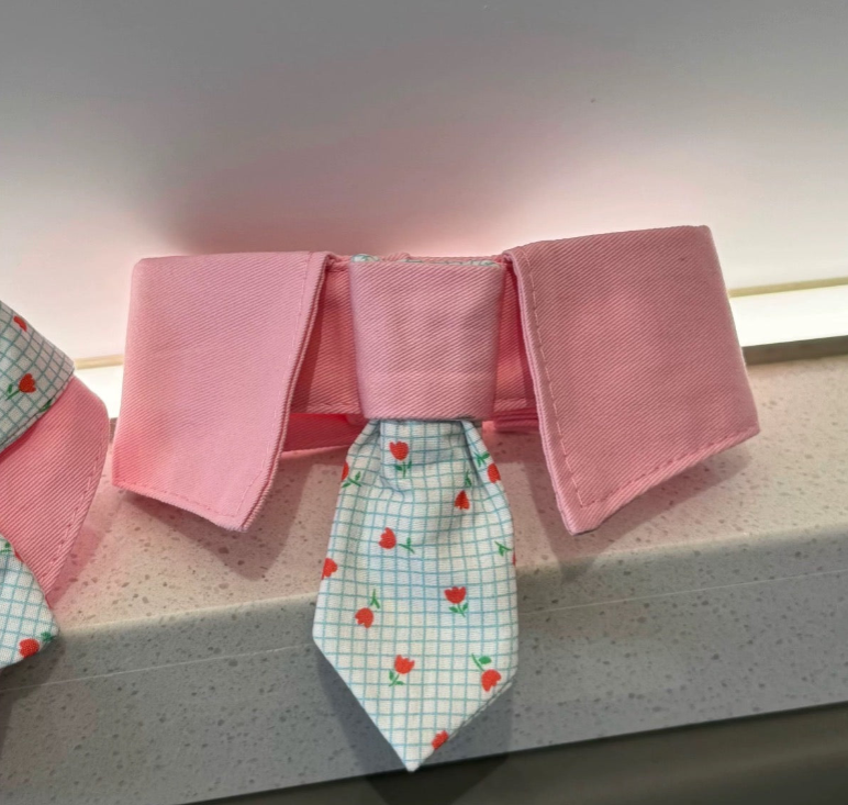 Pet Necktie Collar Bib Sewing Pattern PDF  | Dog & Cat Tie Bandana Sewing Template, S to 9XL 12 Sizes, Instant Download, Printable on A4 Paper