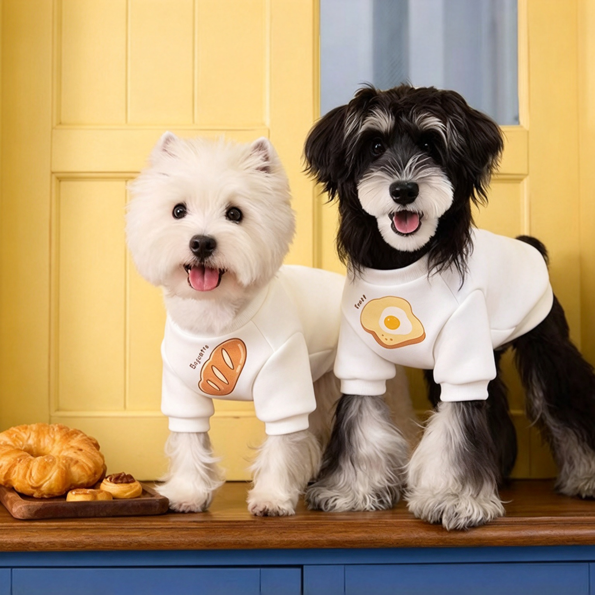 Pet Raglan Sweatshirt Sewing Pattern with Step-by-Step Tutorial | A3 Printable PDF | Sizes S-4XL | Dog Cat Casual Shirt