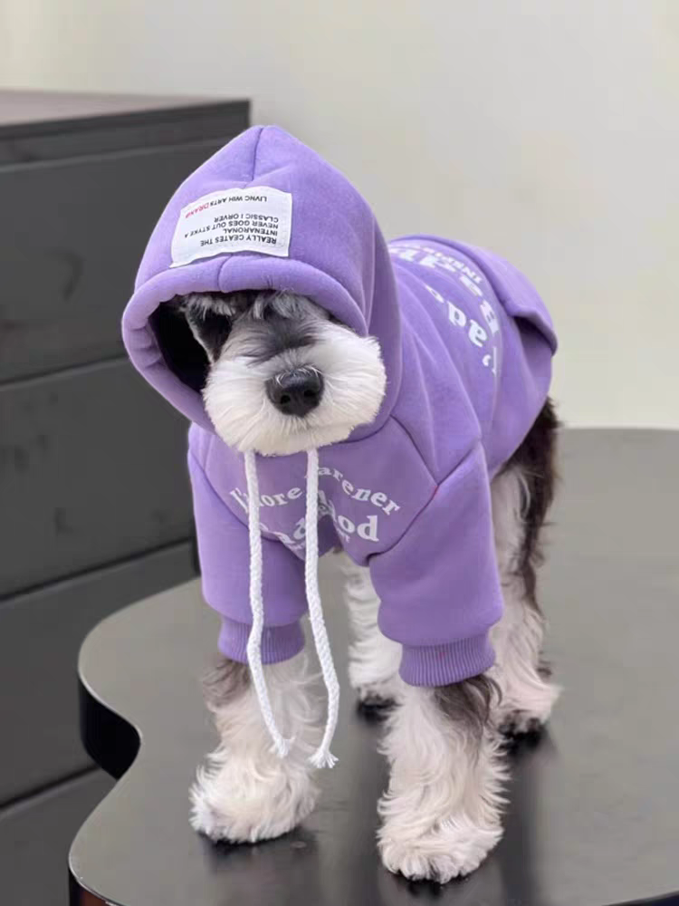 Pet Hoodie & Matching Bib PDF Sewing Pattern | S-4XL Inch Sizes, A3 Printable with Step-by-Step Sewing Tutorial
