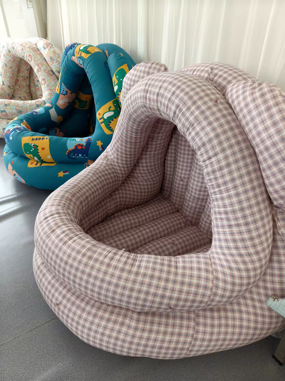 Bear Ear Cave Pet House PDF Sewing Pattern | A3 Printable Cozy Enclosed Nest for Small Cats & Dogs Up to 16.5 lbs