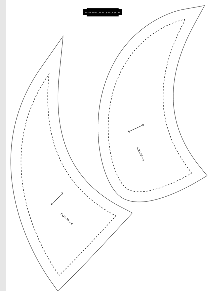 Dog Cat Shirt Collar Bandana Sewing Pattern | PDF Digital Download | Sizes S–L | Pet Shirt Bib Pattern