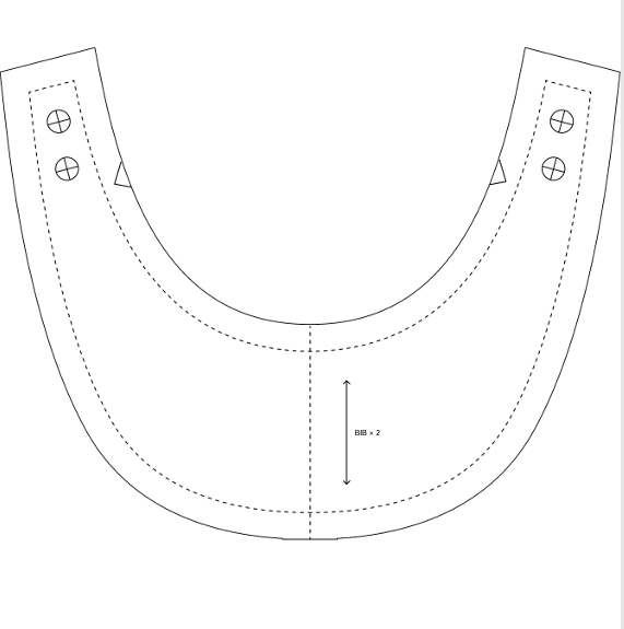 Peter Pan Collar Dog Bandana Sewing Pattern PDF | Ruffled Pet Bib Collar | Sizes S–L | Printable Cat Dog Template，Three printable versions