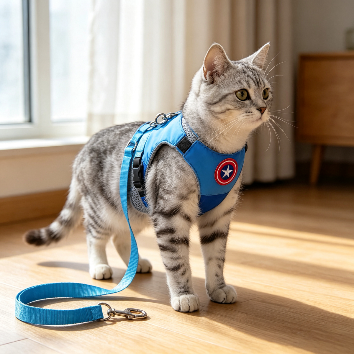 Pet Harness Sewing Pattern PDF — 9 Sizes (XS–5XL) | Instant Digital Download with Step-by-Step Tutorial for Cats & Dogs