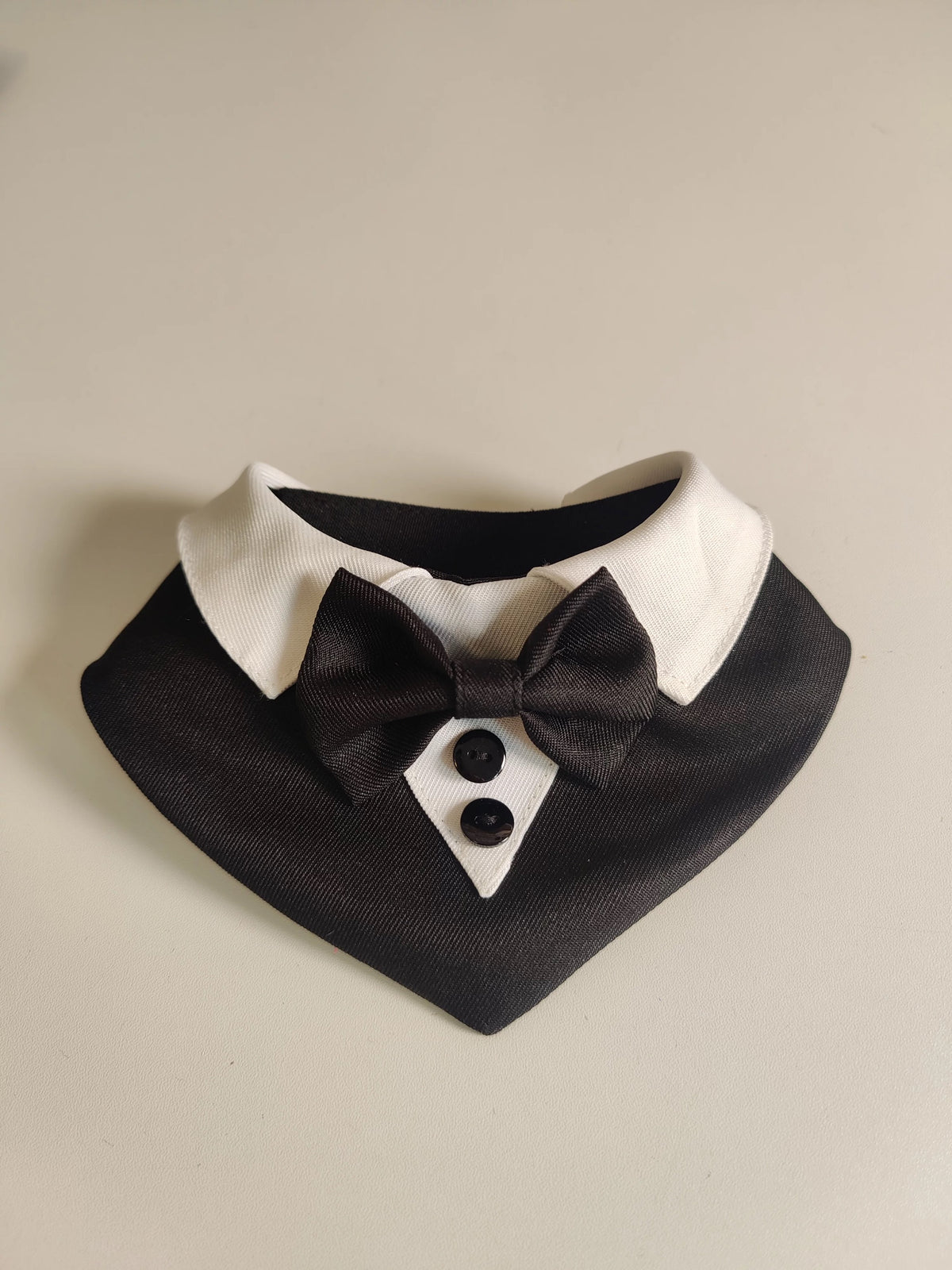 Pet Tuxedo Bib Sewing Pattern PDF – Bow Tie Collar Neck Cover for Cats & Dogs, 10 Sizes XS–6XL, A4 Digital Download