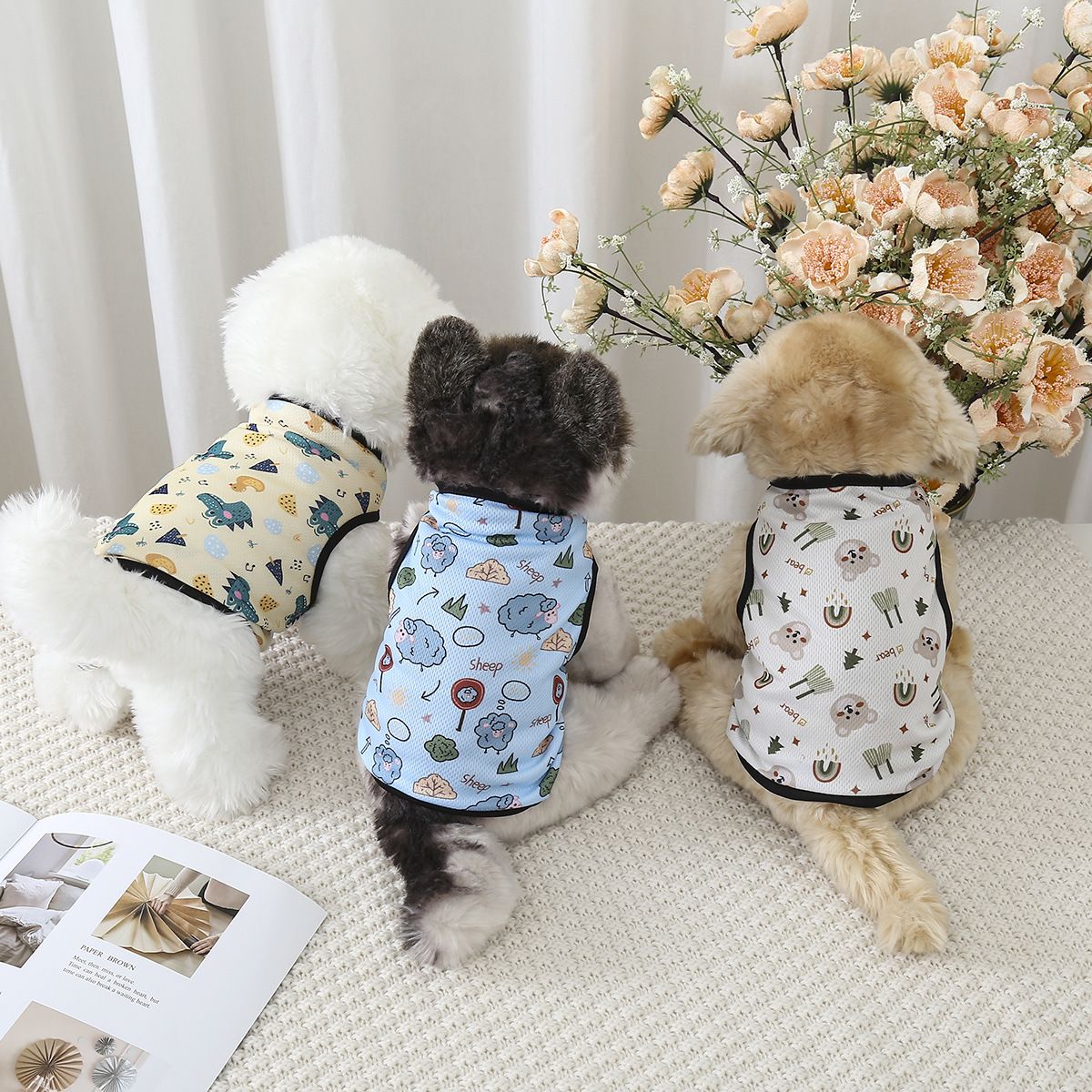 Pet Dog Cat Tank Top Sewing Pattern + Video Tutorial | S-4XL | A3 Printable PDF
