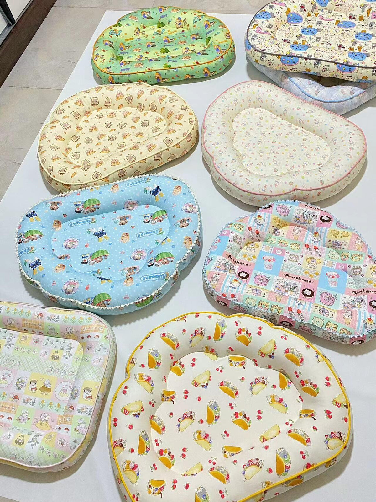 Sewing Tutorial + Cloud Pet Bed Pattern (S–XL) — Beginner-Friendly PDF for Dogs & Cats, Instant Download