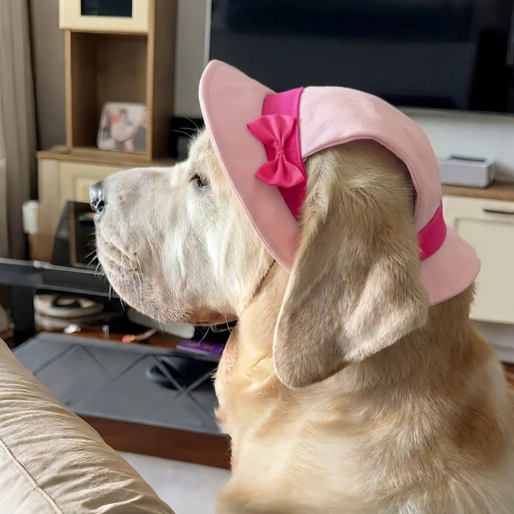 Pet Bucket Hat Sewing Pattern PDF with Sewing Tutorial & Guide — Erect-Ear & Floppy-Ear Styles | 9 Sizes (S–6XL) for Cats & Dogs