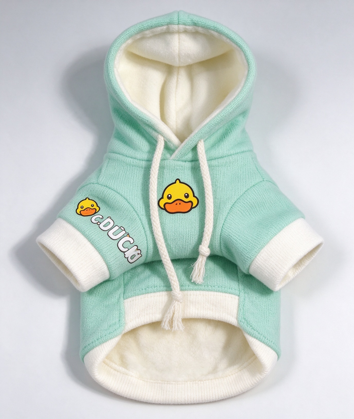 Pet Hoodie & Matching Bib PDF Sewing Pattern | S-4XL Inch Sizes, A3 Printable with Step-by-Step Sewing Tutorial