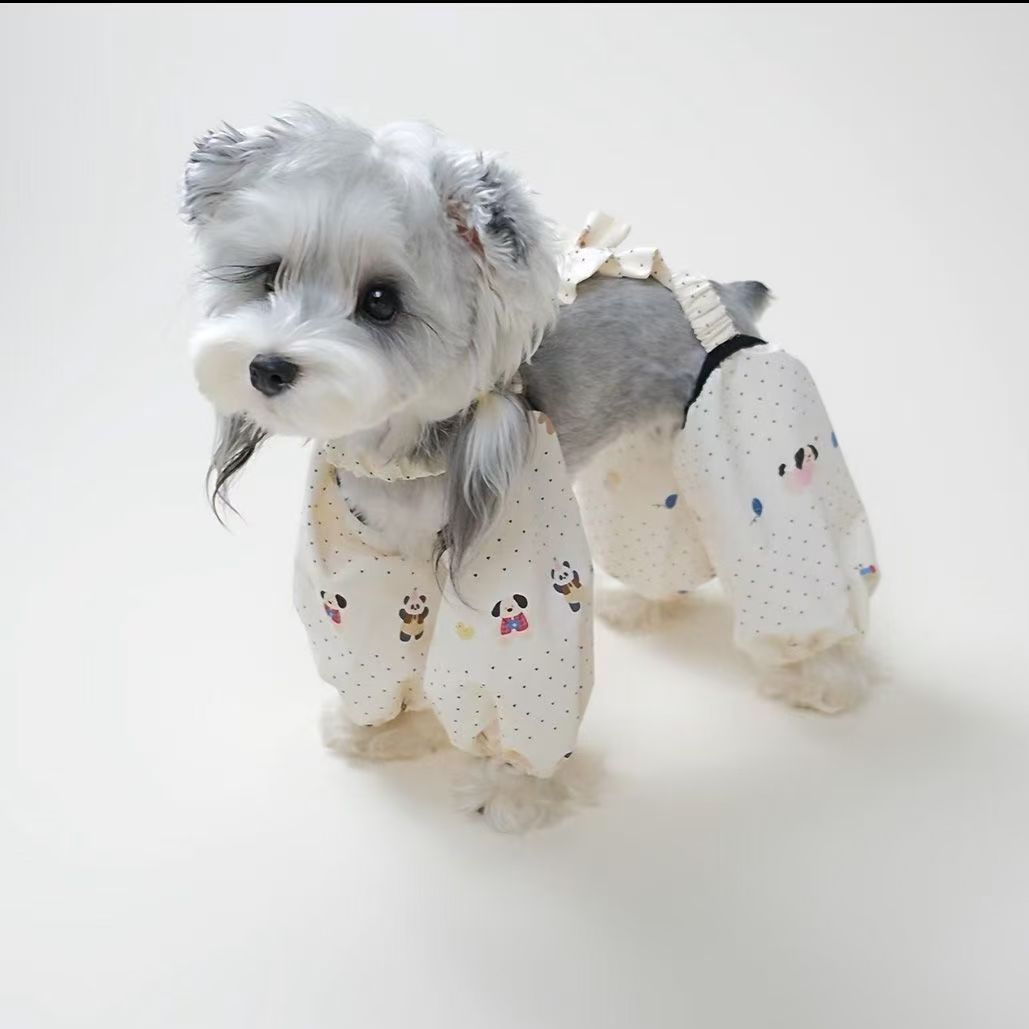 Pet Dust Pants Sewing Pattern with Step-by-Step Tutorial | A3 Printable PDF | Sizes S-4XL | Dog Cat Leg Protector Overalls