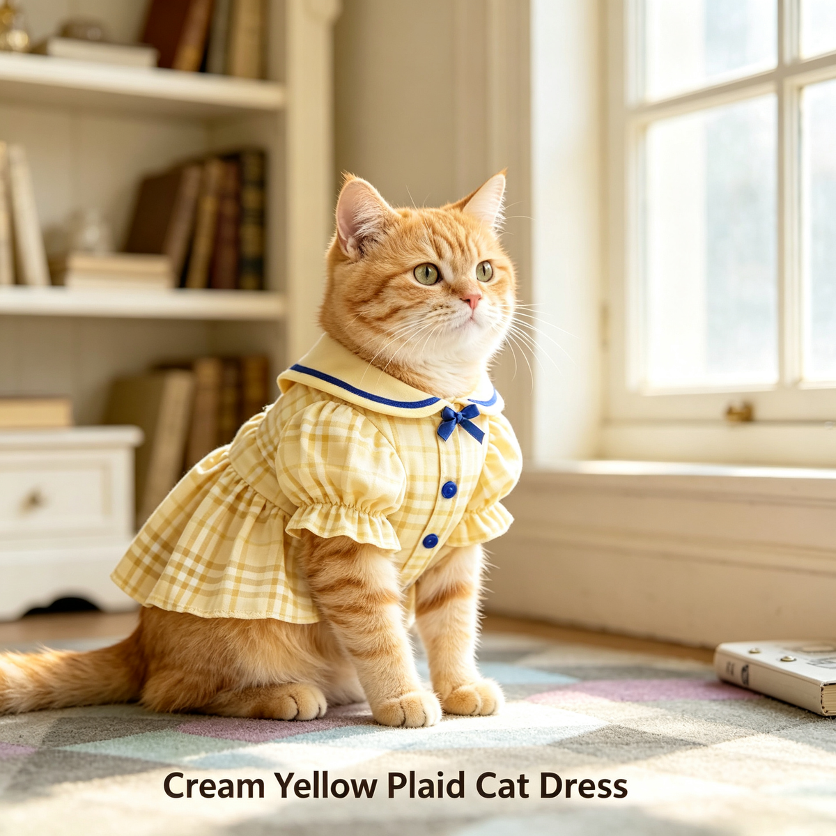 Pet Dress Sewing Pattern with Video Tutorial | A3 Printable | 7 Sizes (S-4XL) | Dog Cat Princess Dress Digital PDF