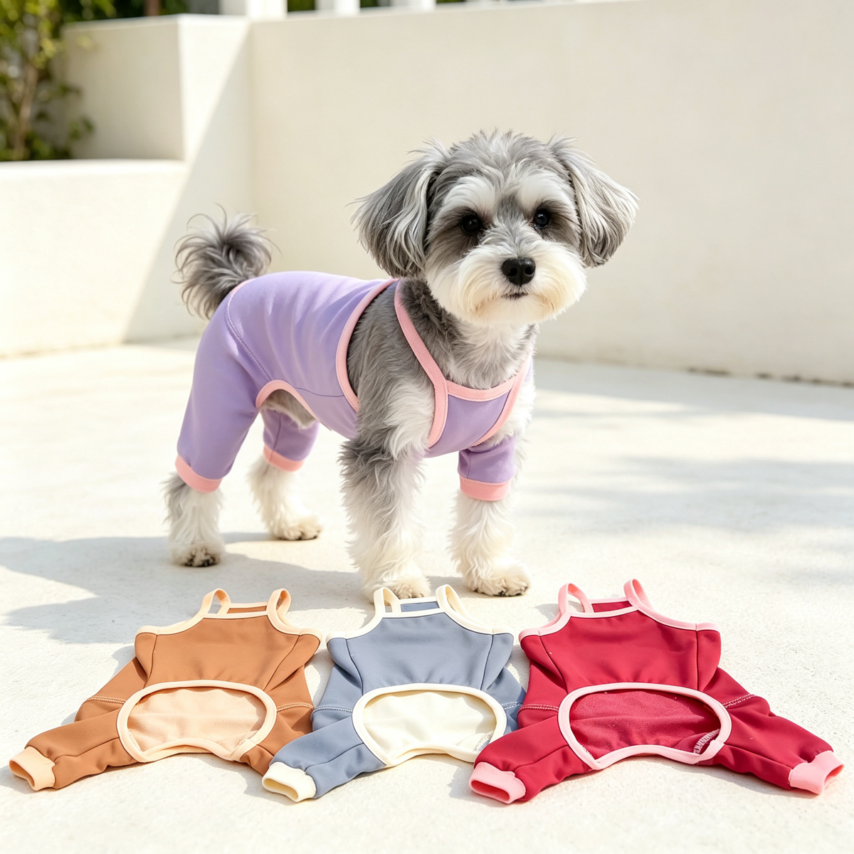 Pet Sling Jumpsuit Sewing Pattern with Video Tutorial | A3 Printable PDF | 7 Sizes S-4XL | Dog Cat Overall Romper Onesie