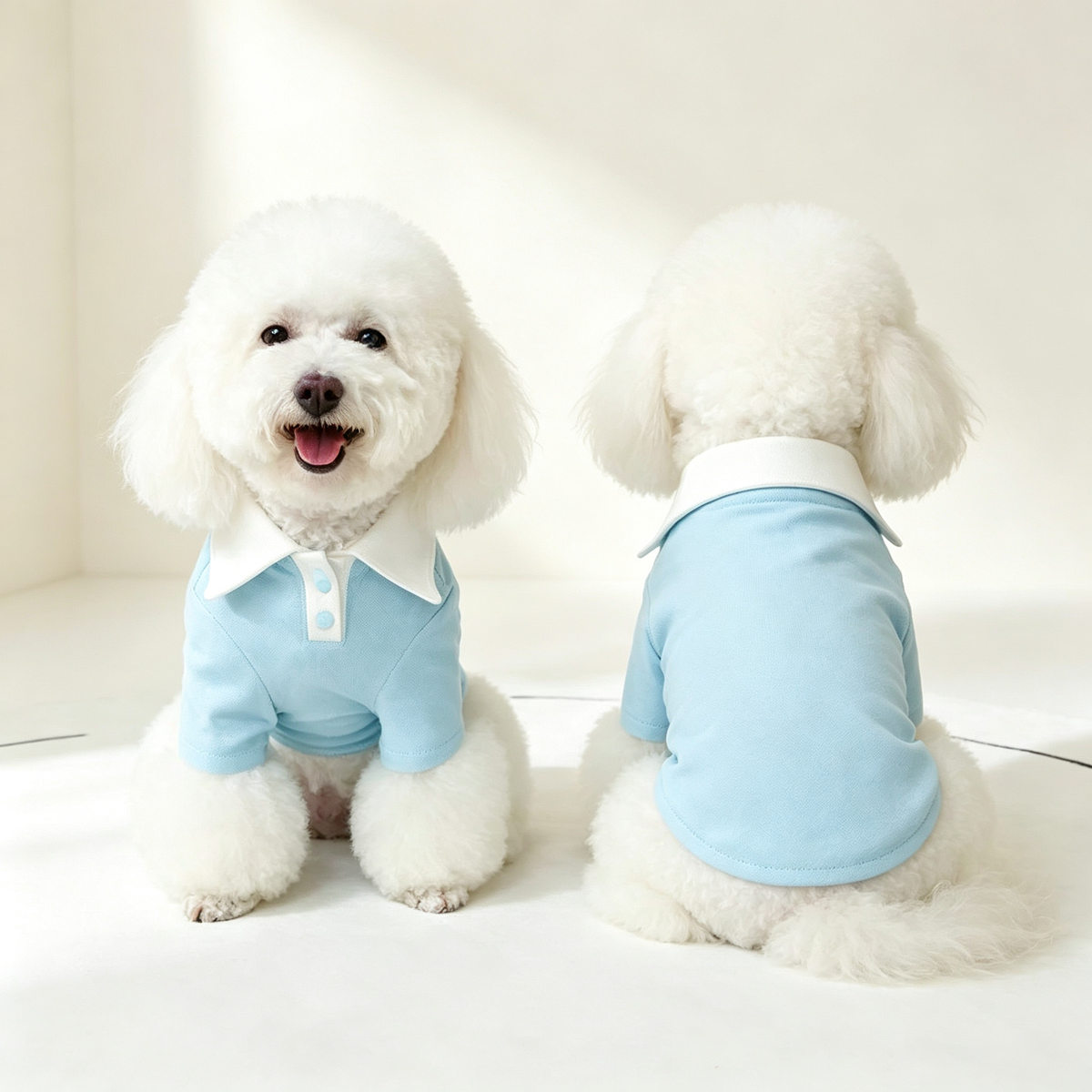 Pet Polo Shirt Sewing Pattern with Video Tutorial | A3 Printable | 7 Sizes (S-4XL) | Dog Cat Casual Top Digital PDF