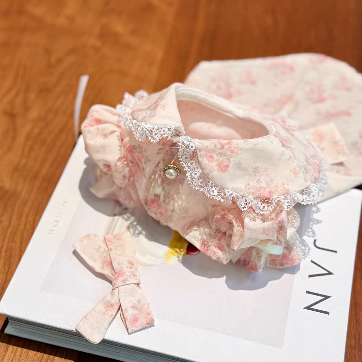 Pet Doll Collar Dress Sewing Pattern with Step-by-Step Tutorial | A3 Printable PDF | Sizes S-4XL | Dog Cat Floral Lace Outfit