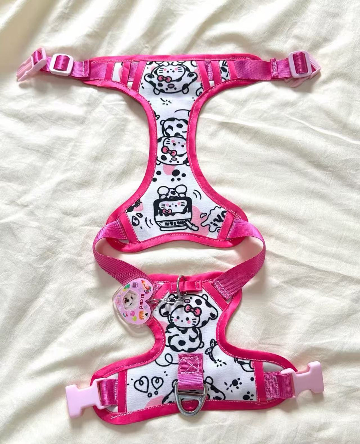 Pet Harness Sewing Pattern PDF — 9 Sizes (XS–5XL) | Instant Digital Download with Step-by-Step Tutorial for Cats & Dogs