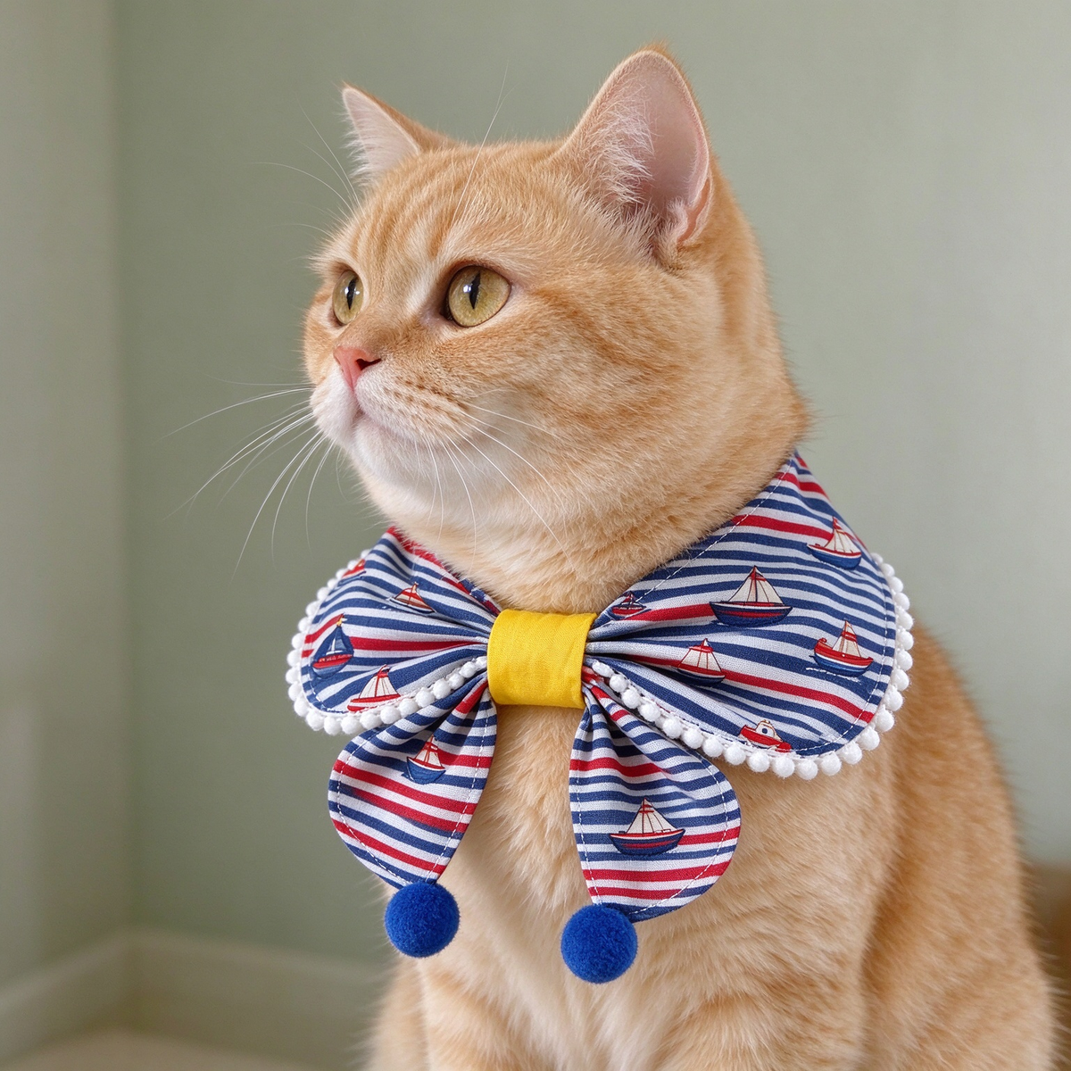 Pet Bow Collar PDF Sewing Pattern with Full Sewing Tutorial, A4 Printable Instant Download, 13 Sizes XS-9XL,  DIY Dog Neck Bandana Template