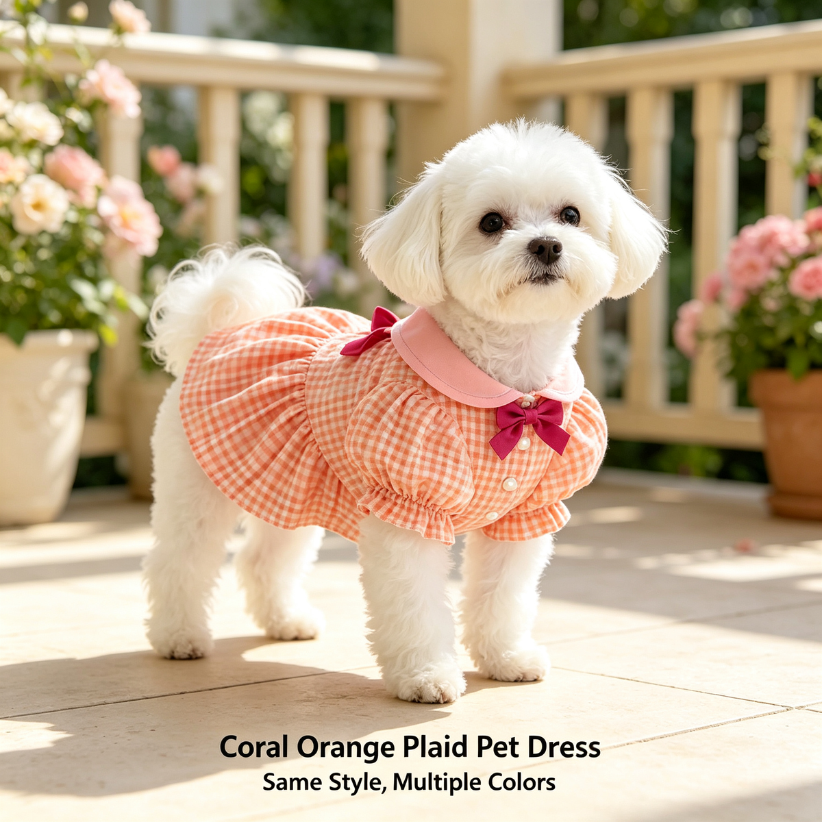 Pet Dress Sewing Pattern with Video Tutorial | A3 Printable | 7 Sizes (S-4XL) | Dog Cat Princess Dress Digital PDF