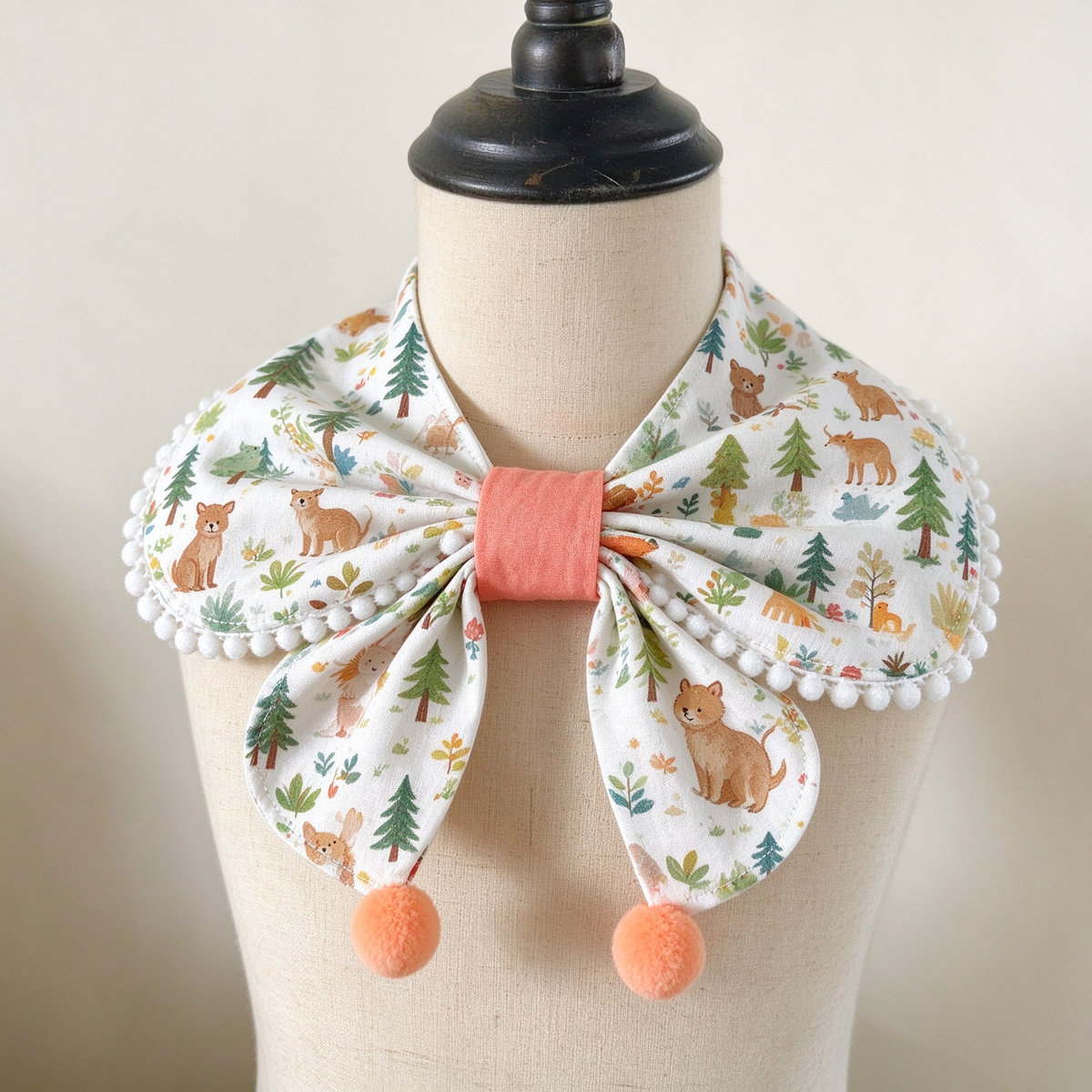 Pet Bow Collar PDF Sewing Pattern with Full Sewing Tutorial, A4 Printable Instant Download, 13 Sizes XS-9XL,  DIY Dog Neck Bandana Template