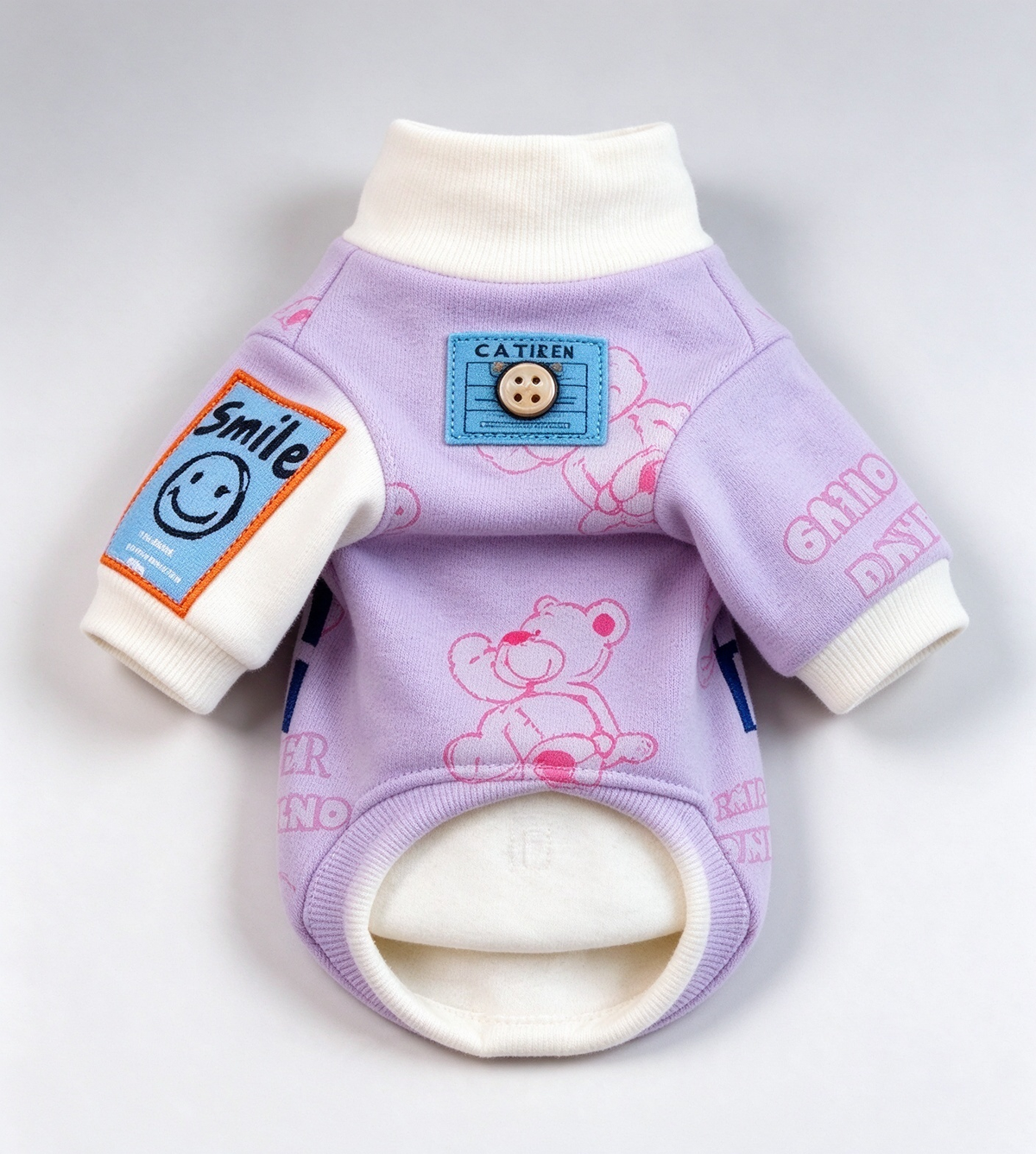 Pet Sweatshirt PDF Sewing Pattern | S-4XL Sizes, A3 Printable, Step-by-Step Sewing Tutorial, Dog Clothes Sewing Template in Inches