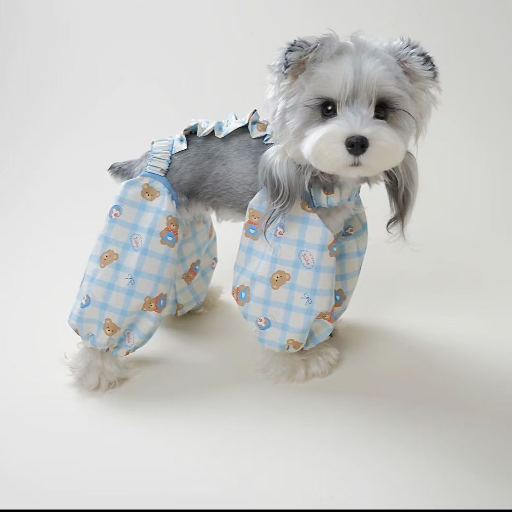 Pet Dust Pants Sewing Pattern with Step-by-Step Tutorial | A3 Printable PDF | Sizes S-4XL | Dog Cat Leg Protector Overalls