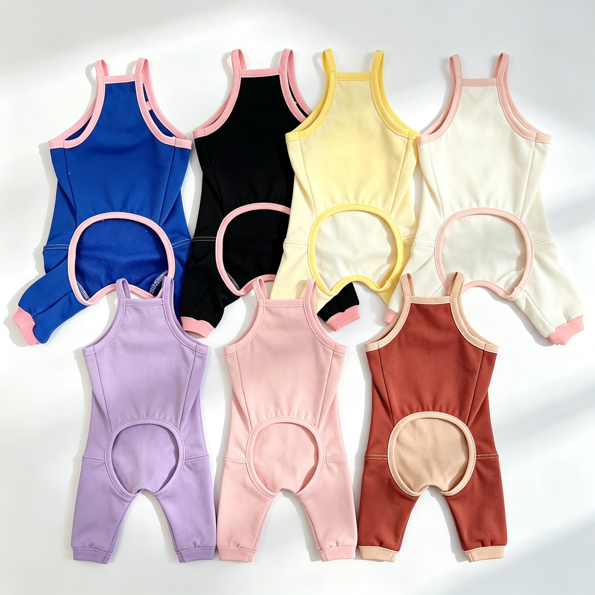 Pet Sling Jumpsuit Sewing Pattern with Video Tutorial | A3 Printable PDF | 7 Sizes S-4XL | Dog Cat Overall Romper Onesie