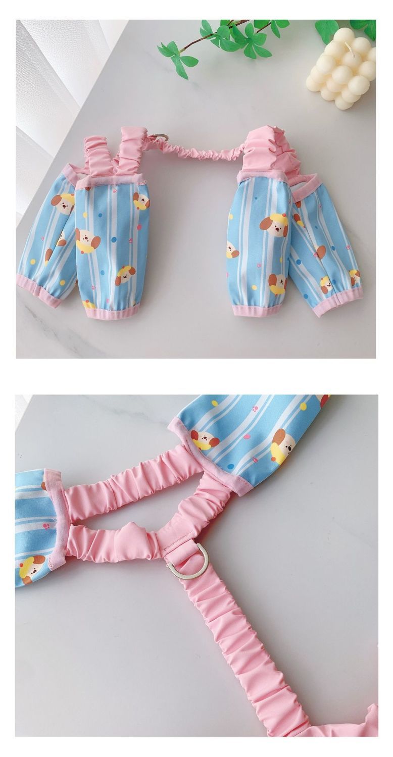 Pet Dust Pants Sewing Pattern with Step-by-Step Tutorial | A3 Printable PDF | Sizes S-4XL | Dog Cat Leg Protector Overalls