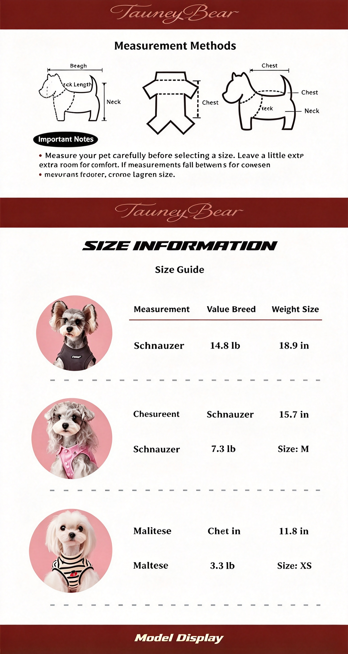 Striped Ruffle Dog Sweatshirt, Warm Pet Clothes, 6 Sizes XS-XXL