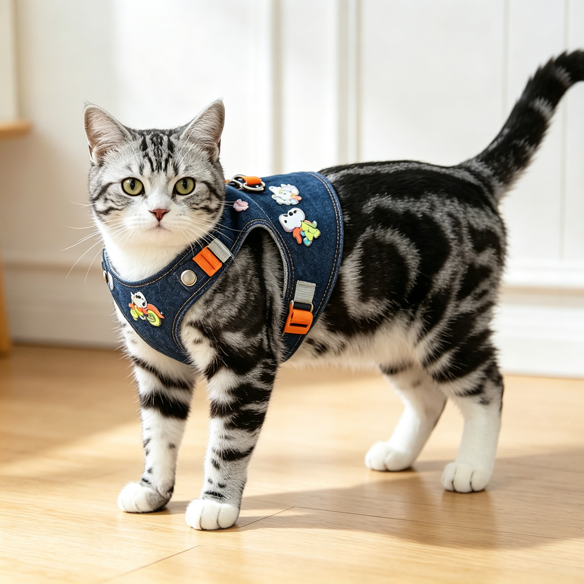 Pet Vest Harness Sewing Pattern with Video Tutorial | A3 Printable PDF | 7 Sizes S-4XL | Breathable Mesh Dog Cat Walking Harness