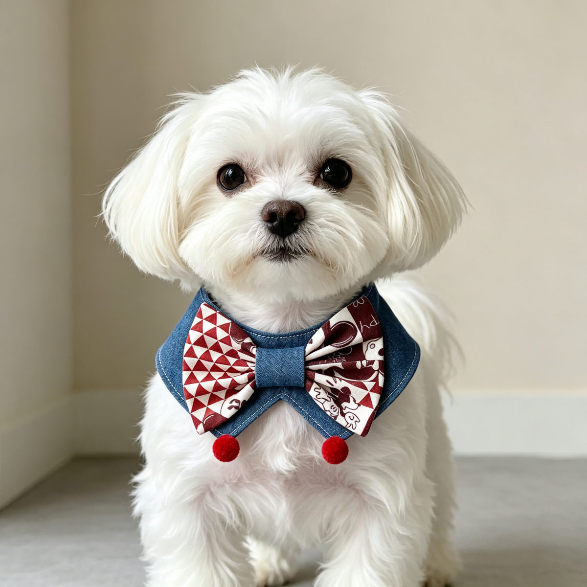 Pet Bow Tie Collar Sewing Pattern PDF | XS-XL Sizes, DIY Dog & Cat Bandana Bib Sewing Template, Instant Download**