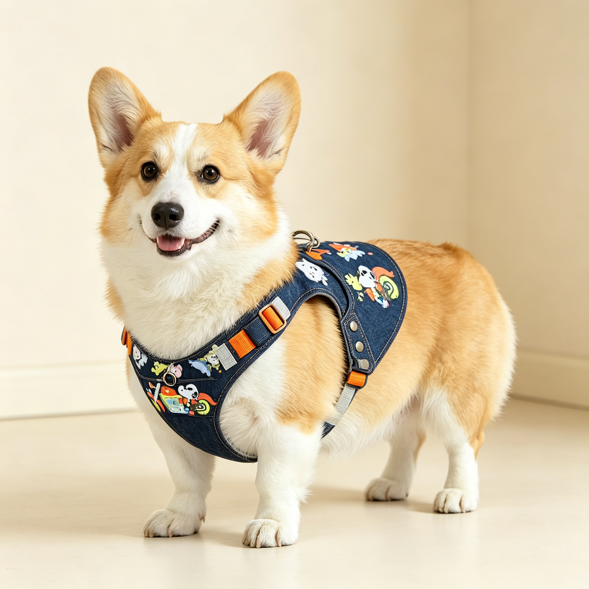 Pet Vest Harness Sewing Pattern with Video Tutorial | A3 Printable PDF | 7 Sizes S-4XL | Breathable Mesh Dog Cat Walking Harness