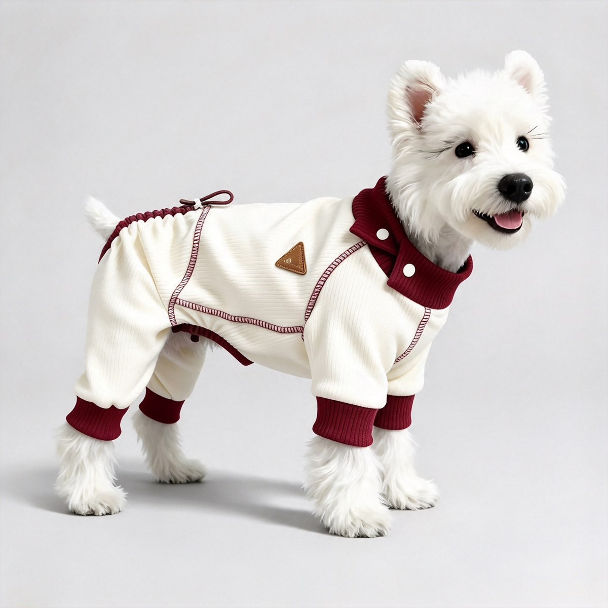 Dog Four-Legged Onesie Sewing Pattern | A4 Printable PDF & PLT Files with Step-by-Step Sewing Tutorial