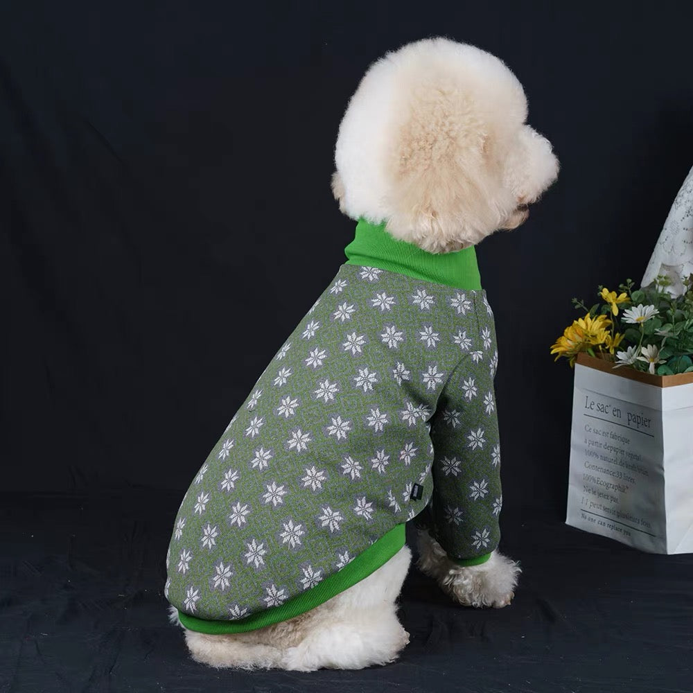 Pet Zip Jacket & Matching Bib PDF Sewing Pattern for Dogs & Cats | 7 Sizes S-4XL, Inch & Pound Size Chart, A3 Printable, Step-by-Step Sewing Tutorial, Fleece Pet Coat Template