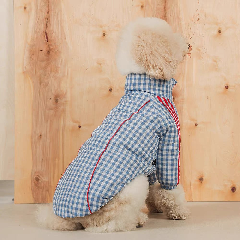 Pet Zip Jacket & Matching Bib PDF Sewing Pattern for Dogs & Cats | 7 Sizes S-4XL, Inch & Pound Size Chart, A3 Printable, Step-by-Step Sewing Tutorial, Fleece Pet Coat Template