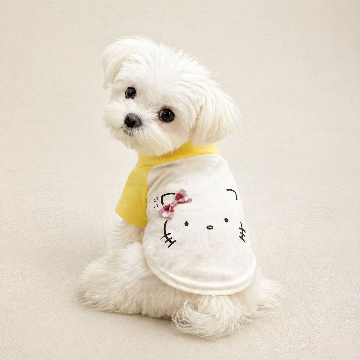 Pet Raglan T-Shirt Sewing Pattern with Video Tutorial | A3 Printable PDF | 7 Sizes S-4XL | Dog Cat Short Sleeve Casual Top