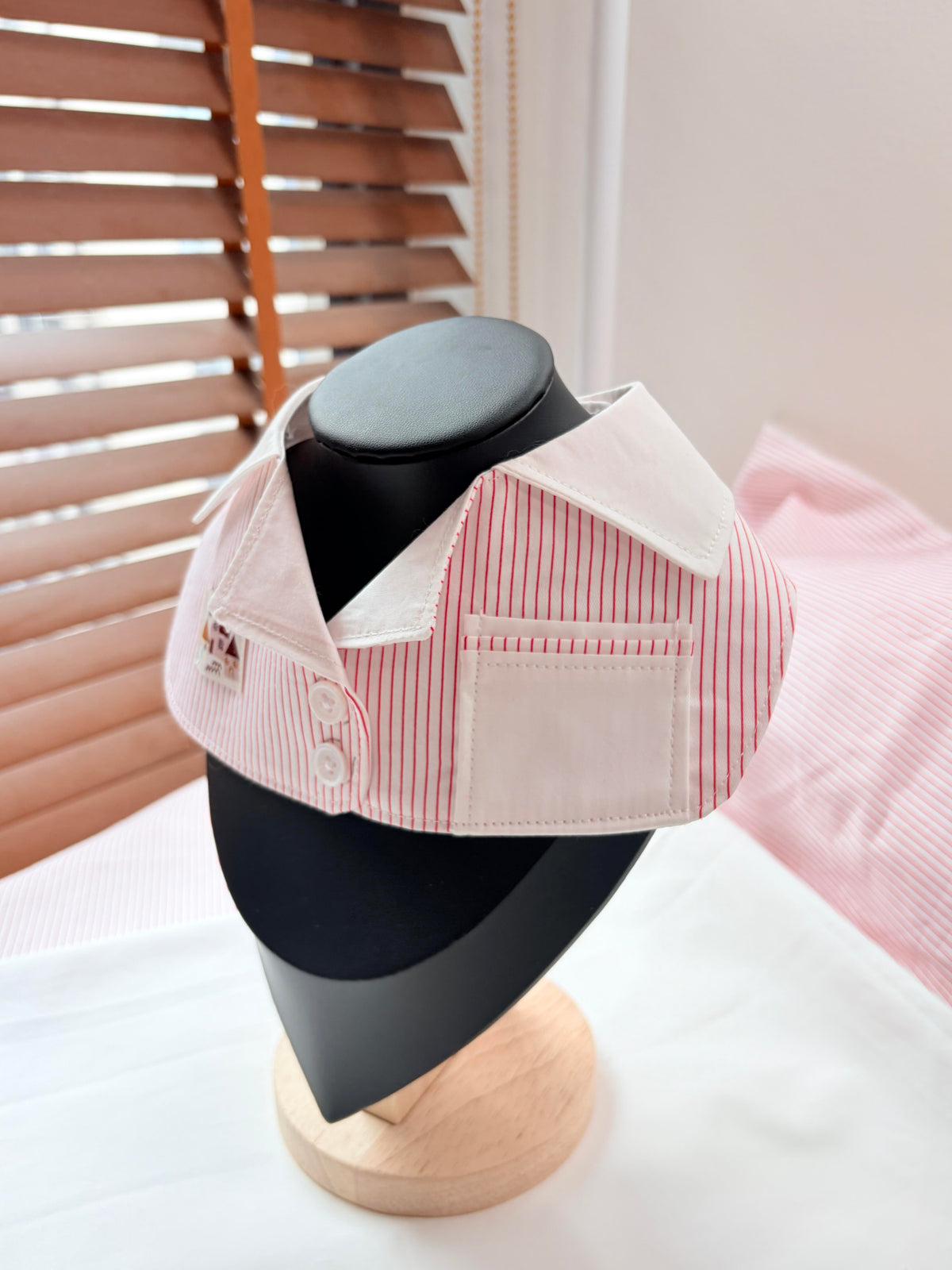 Dog Cat Shirt Collar Bandana Sewing Pattern | PDF Digital Download | Sizes S–L | Pet Shirt Bib Pattern