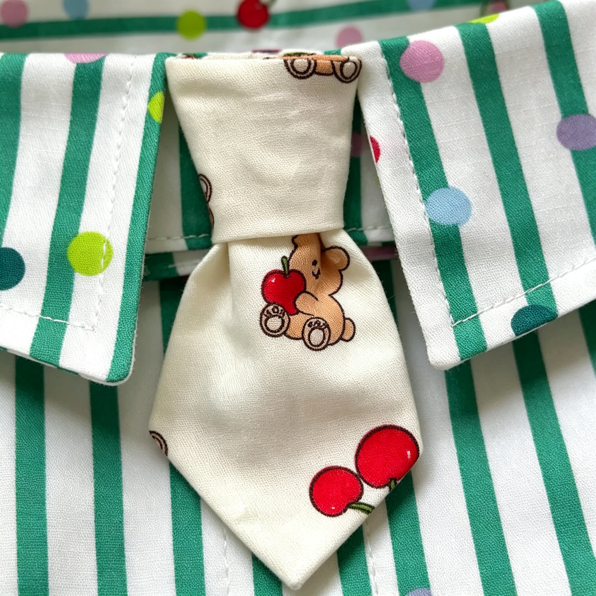 Shirt Collar Necktie Dog Bandana Sewing Pattern PDF | Collar Band Pet Accessory | Sizes S–2XL