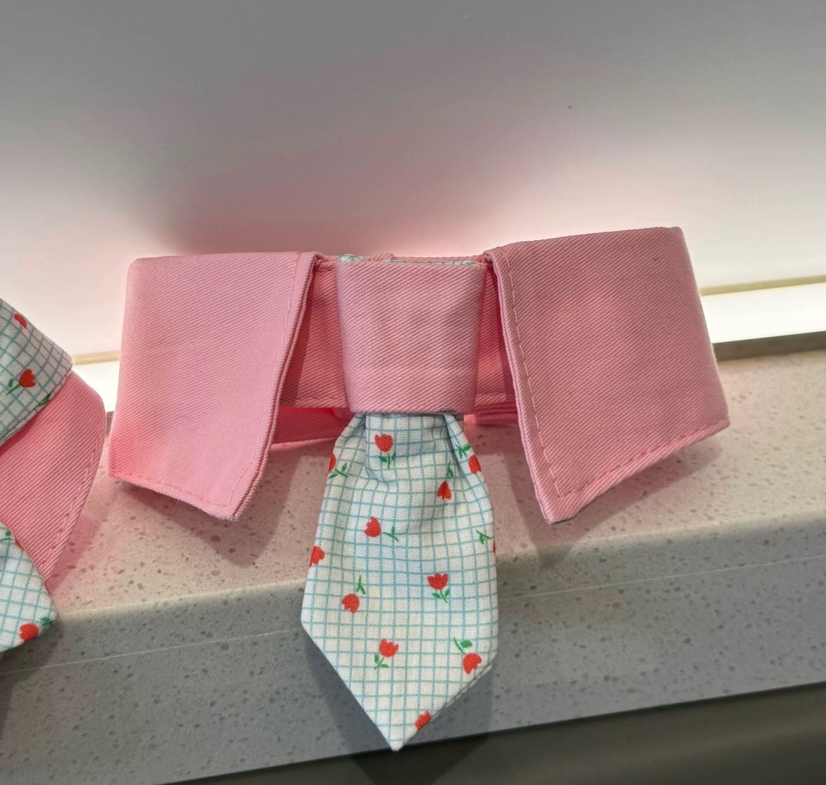 Shirt Collar Necktie Dog Bandana Sewing Pattern PDF | Collar Band Pet Accessory | Sizes S–2XL