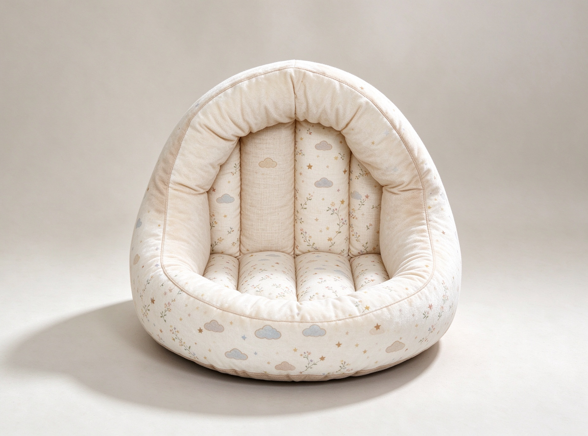 Shell Shape Pet Cave Bed PDF Sewing Pattern | A3 Printable Pattern for Cats & Dogs Up to 16.5 lbs, DIY Cozy Enclosed Pet Nest Template
