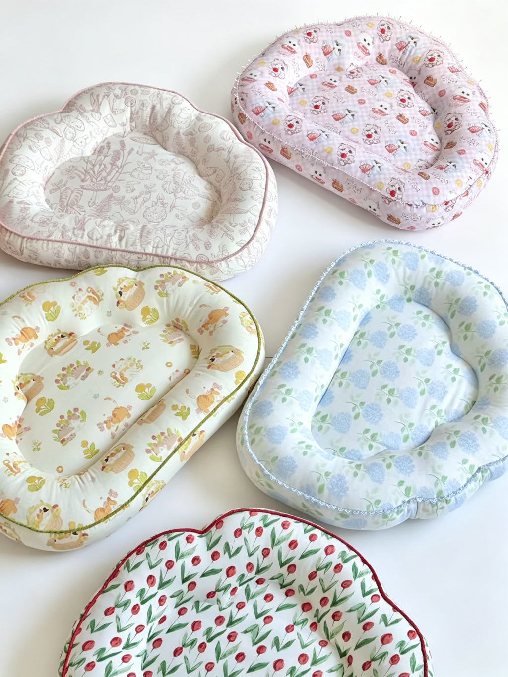 Sewing Tutorial + Cloud Pet Bed Pattern (S–XL) — Beginner-Friendly PDF for Dogs & Cats, Instant Download